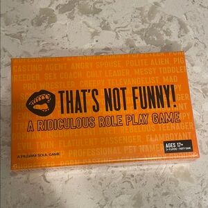 That's Not Funny! Role Play Game